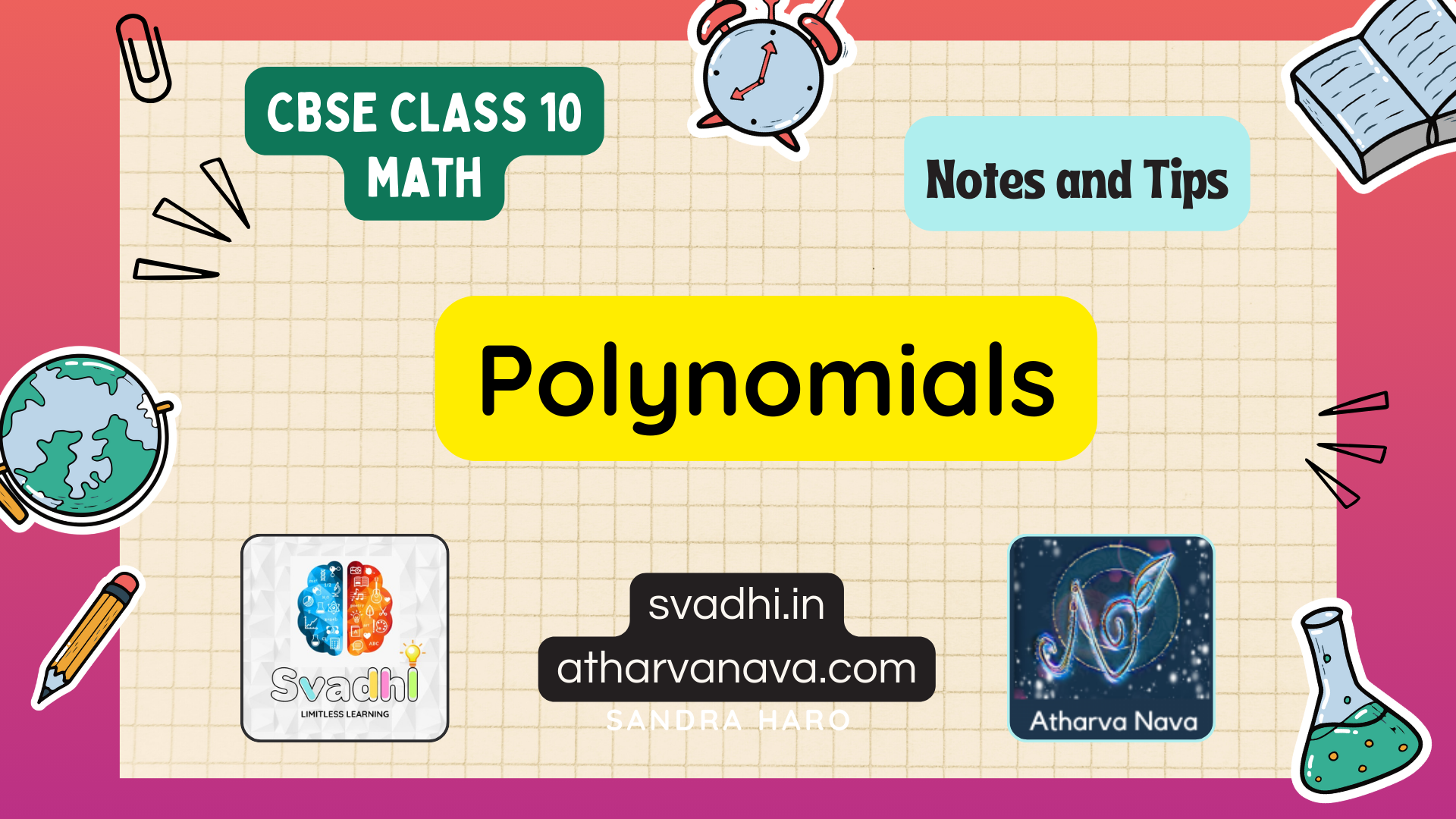 CBSE Class 10 Math – Chapter 2: Polynomials – Detailed Notes & Explanation
