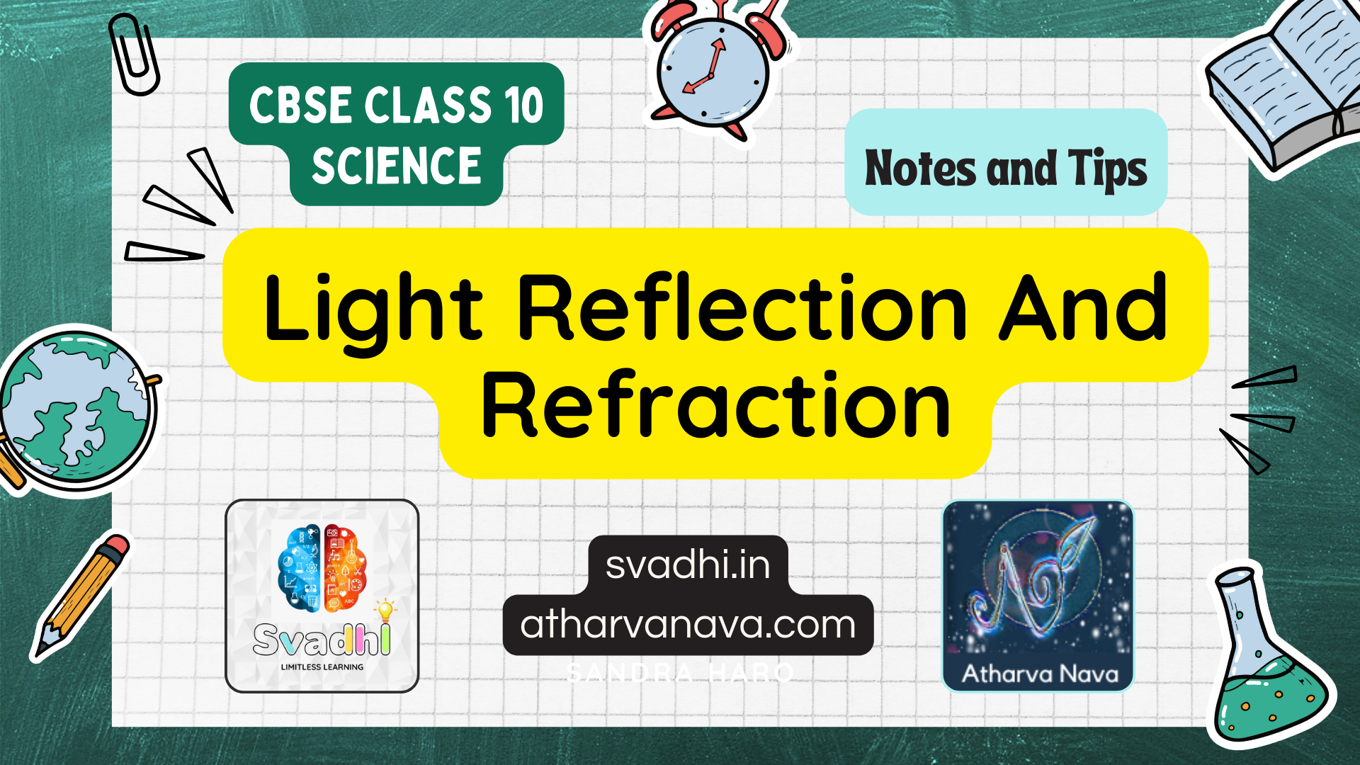 CBSE Class 10 Science – Chapter 10: Light Reflection And Refraction – Detailed Notes & Explanation