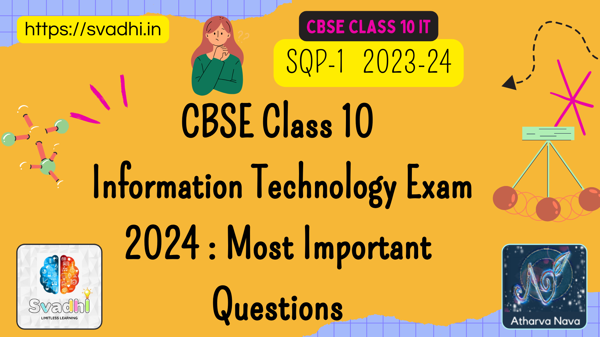 CBSE Class 10 Information Technology Exam 2024 : Most Important Questions